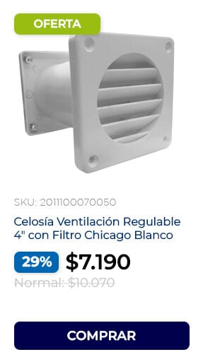 Celosía Ventilación Regulable