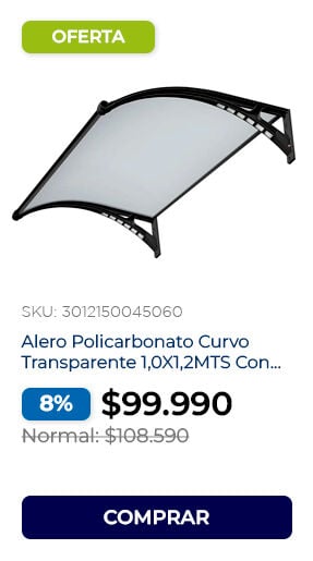 Alero Listo Luz Led