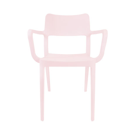 Silla Minimal con Apoya Brazos Rosa image number null