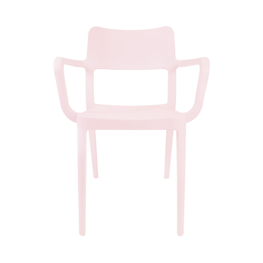 Silla Minimal con Apoya Brazos Rosa image number null