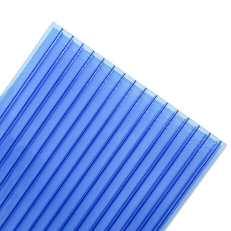 Policarbonato Alveolar 4mm Azul 2,1x5,8mts image number null