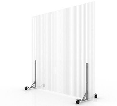 Biombo Premium 2,1x2,0mts Con Ruedas Opal
