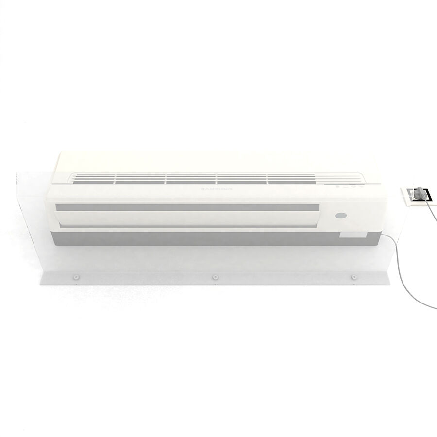 Deflector Viento De Aire Acondicionado 28cm x 1Mt image number null