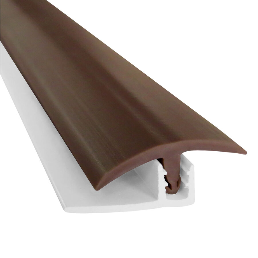 Cubrejunta Doble Superior 40x8mm 1mt Café 10 un image number null