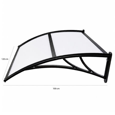 Alero Ultra Policarbonato Compacto Curvo Opal 1,0x1,2mts image number null