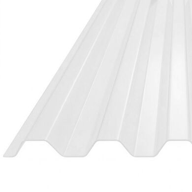 Policarbonato Corrugado Greca 0,7mm Opal 0,81x3mts