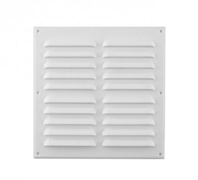 Celosía Ventilación Plana 20x20cm Blanco 50 un