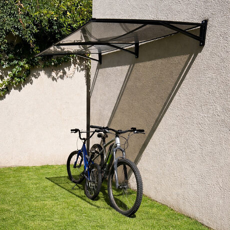 Alero Ultra Policarbonato Compacto Recto Bronce 1,0x1,2mts image number null