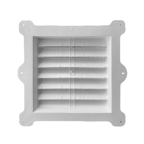 Celos&iacute;a Siding PVC Cuadrada 12' Muro Exterior Blanco image number null