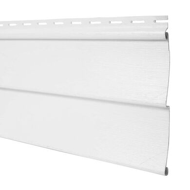 Siding PVC Americano D4 0,2x3,8mts Blanco 24 un