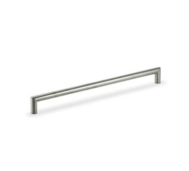 Tirador Metálico Tubo 320x12mm con Tornilos Aluminio 25 un