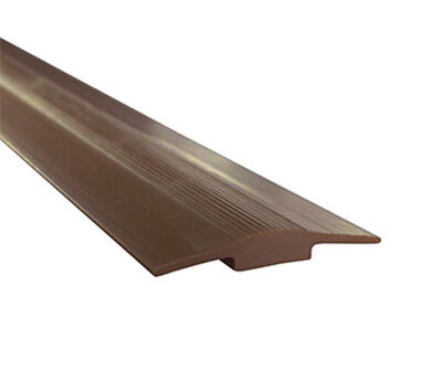 Cubrejunta Alfombra Plano 35x2mm Café 3mts