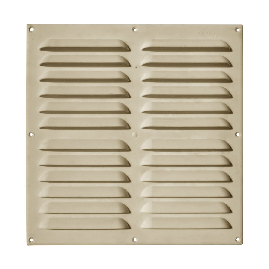 Celosía Ventilación Plana 30x30 cm Beige 10 un image number null