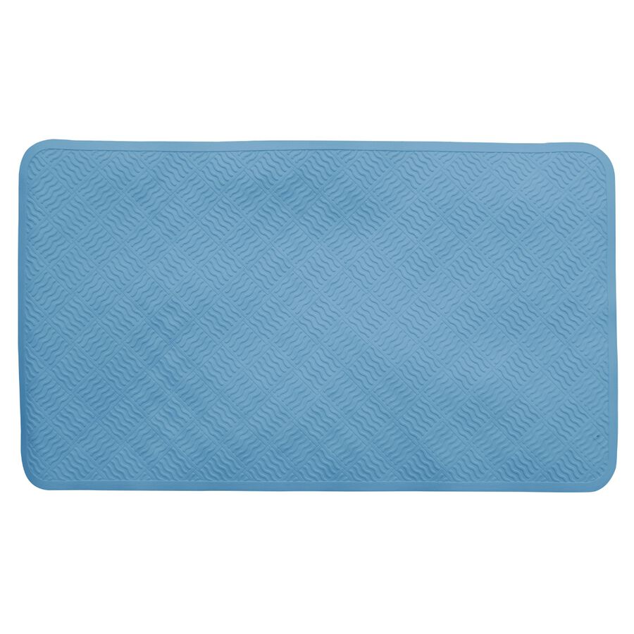 Piso Antideslizante de Baño Microcontrol 40x70cm Azul image number null