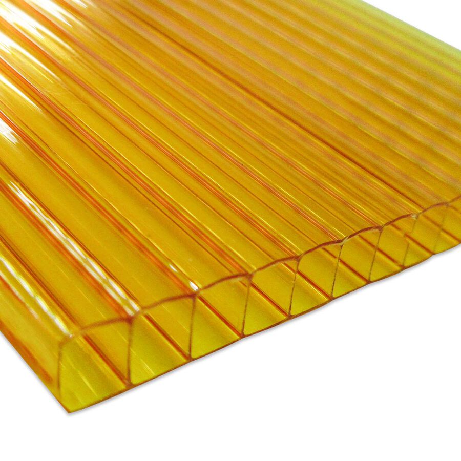 Policarbonato Alveolar 10mm Amarillo 2,1x11,6mts image number null