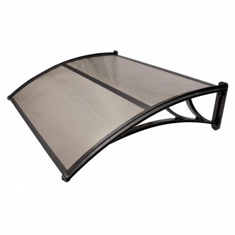Alero Ultra Policarbonato Curvo Bronce 1,0x1,2mts image number null