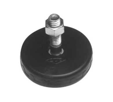 Pat&iacute;n Panel 60mm Hilo 3/8" Negro 50 un