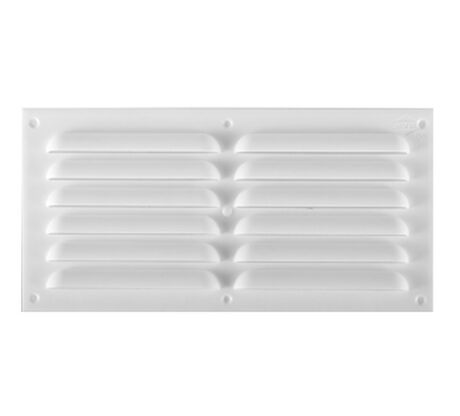 Celosía Ventilación Plana 30x15cm Blanco 50 un image number null