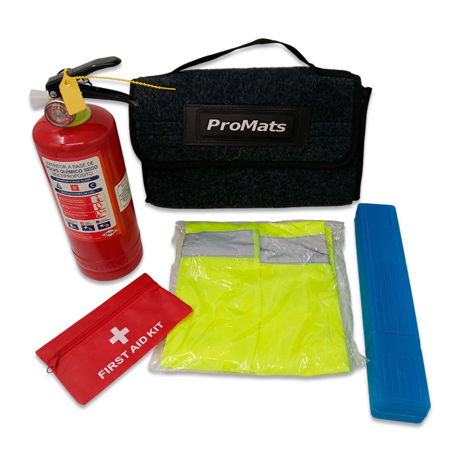 Kit de Emergencia Automotriz + Chaleco Reflectante image number null
