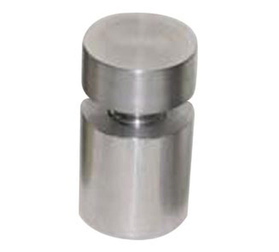 Distanciador para Vidrio 28x30mm Aluminio 10 un image number null