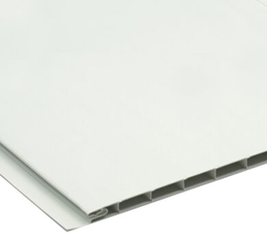 Panel Alveolar Liso 8mm Blanco 0,25x6,0mts 10 un