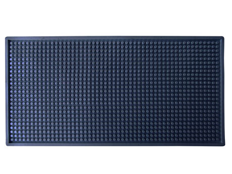 Barmat de PVC 42x22cm Antideslizante Azul image number null