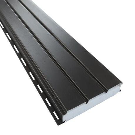 Thermosiding PVC 0,27X3Mts Antracita 10 Un image number null