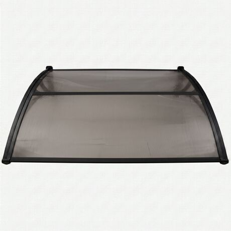 Alero Ultra Policarbonato Curvo Bronce 0,7x1,2mts image number null
