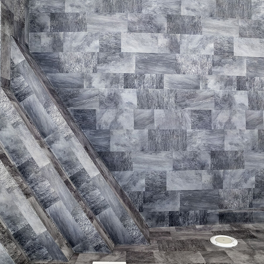 MEMBRANA PVC AQUAPLAN 1,65X25M STONETILE GREY image number null