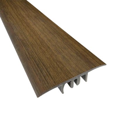 Cubrejunta Plana Rígida Pro 40x8mm 3mts Roble