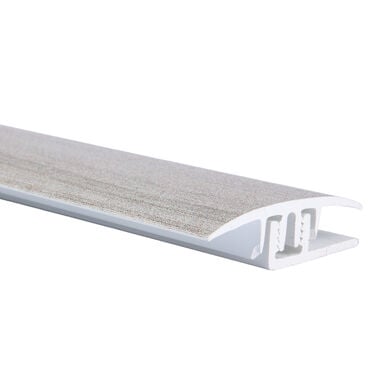 Cubrejunta Plana R&iacute;gida Pro 40x8mm 1mts Tokio Avorio 1un