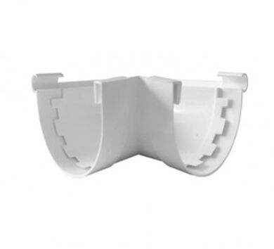 Conector Interior 110mm para Canaleta Agua Lluvia Blanco