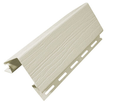 Esquinero Exterior Siding PVC 80mm Beige 3mts