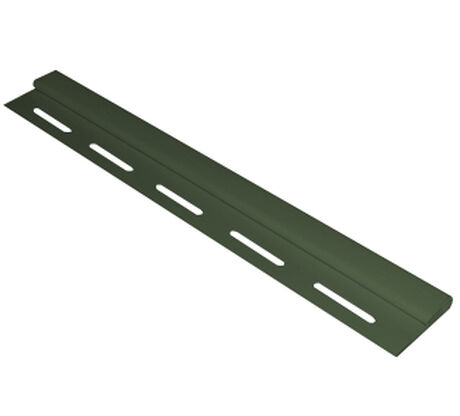 Perfil Terminal Siding PVC Verde Oscuro 3,8mts image number null