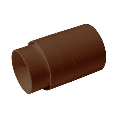 Copla para Tubo Bajada 80mm Café