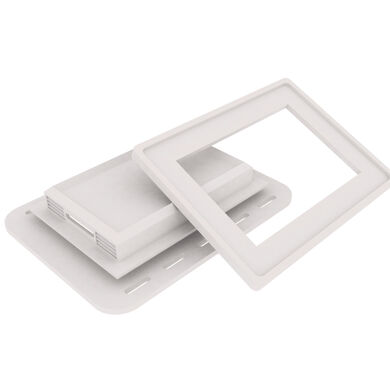 Caja Interruptor Eléctrico Siding PVC 3,5"x5" Blanco