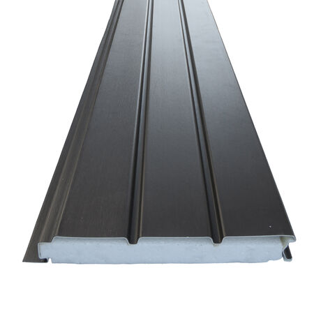 Thermosiding PVC 0,27X3Mts Antracita 10 Un image number null