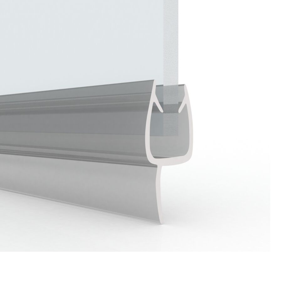 Burlete Shower Door 10mm Aleta Central Flex Transparente 2,2mts image number null