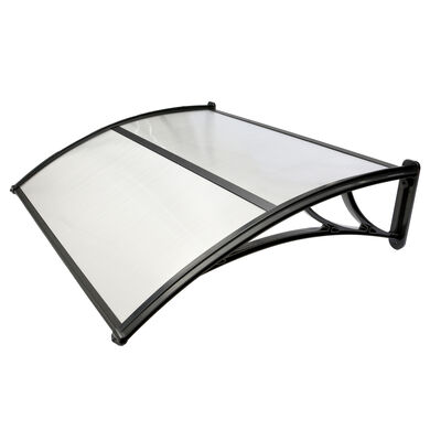 Alero Ultra Policarbonato Curvo Transparente 1,0x1,2mts