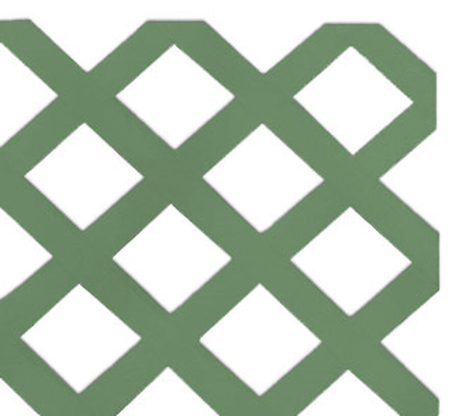 Enrejado Treillage 1,2x2,4mts Rombo 7,8cms Verde Oscuro image number null