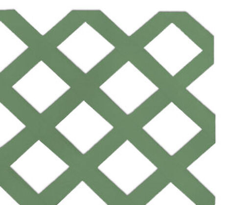 Enrejado Treillage 1,2x1,4mts Rombo 7,8cms Verde Oscuro image number null