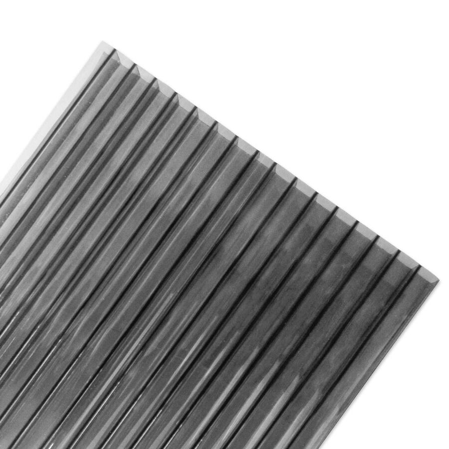 Policarbonato Alveolar 6mm 2 Caras UV Gris Reflectivo 2,1x4,5mts image number null