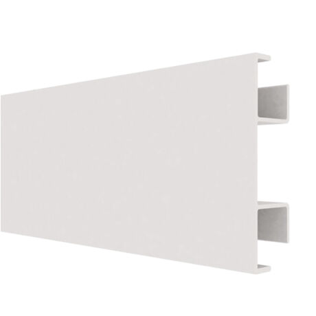 Quiebravista C Stripe PVC 77x22mm Blanco 6mts image number null