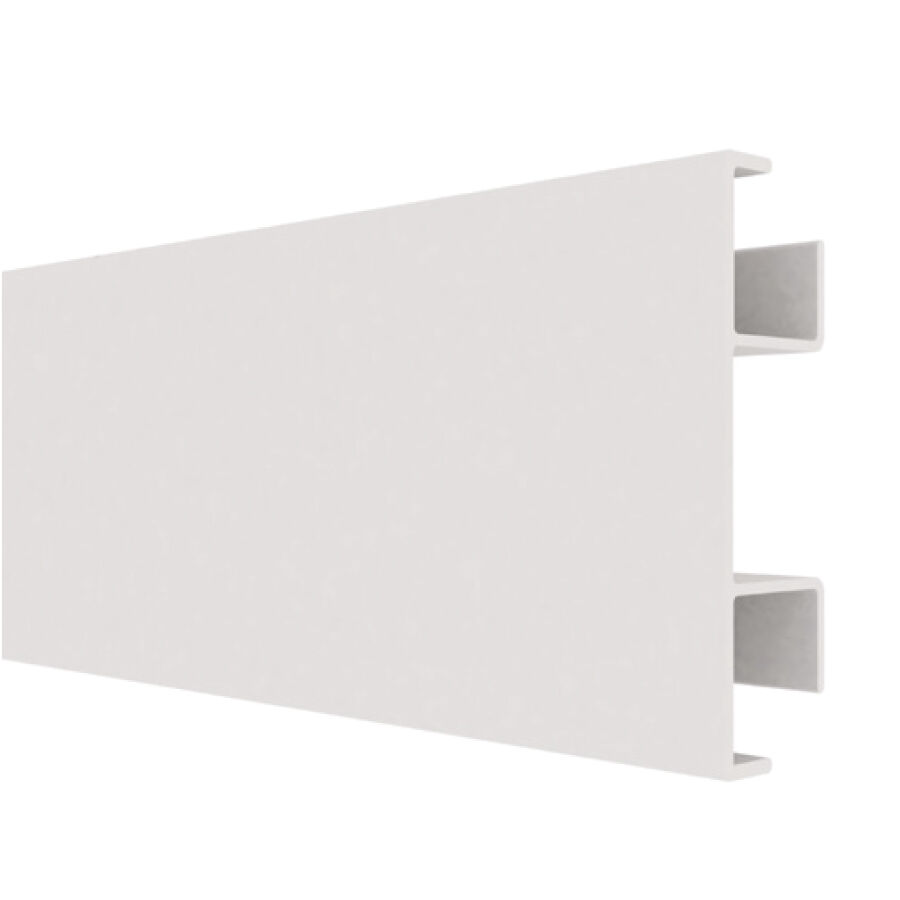 Quiebravista C Stripe PVC 77x22mm Blanco 6mts image number null