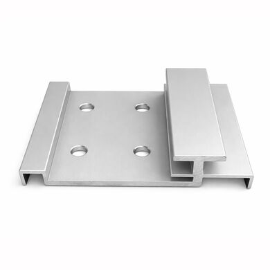 Anclaje Snapwall 90x60mm aluminio anonizado