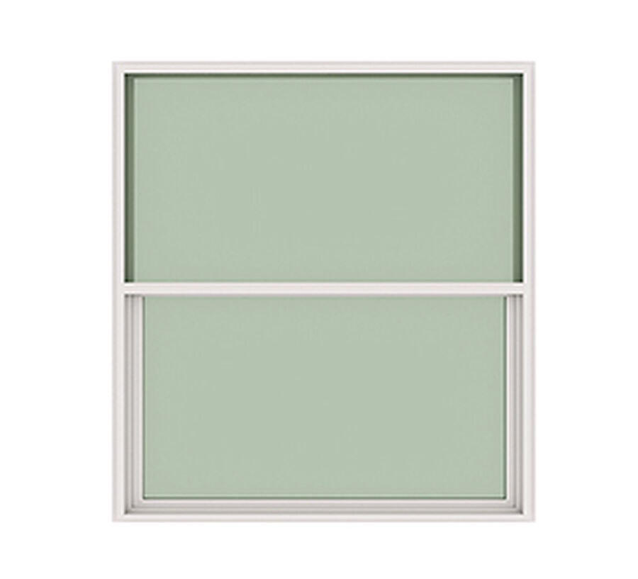 Ventana PVC Termopanel Guillotina Advance 50x60cm Blanco image number null