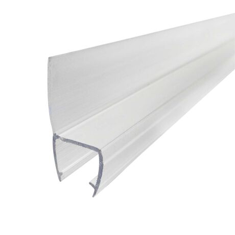 Burlete Shower Door 8mm Aleta Lateral Flex Transparente 2,2mts image number null