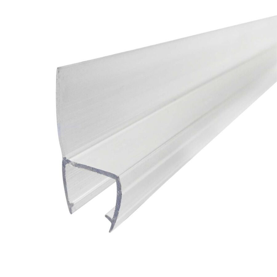 Burlete Shower Door 8mm Aleta Lateral Flex Transparente 2,2mts image number null