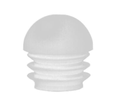 Regatón Interior Cabeza Redonda 1" Blanco 100 un