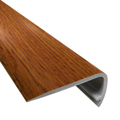 Nariz De Grada Rigida 50x25mm Nogal 3mts